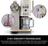 Ninja CREAMi Scoop & Swirl Eismaschine mit 2 Behältern, 13 Funktionen, für Eiscreme, Softeis, Gelato, Sorbet, Milchshakes und mehr, mit Mix-In-