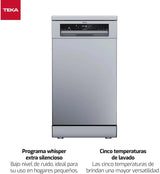 TEKA Lavavajillas Integrable 45 cm, 10 Cubiertos, 6 Programas de Lavado, IonClean, DFS 24650
