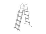 Power Steel Frame Pool Komplett-Set mit Filterpumpe, ca. L 412 x B 201 x L 122 cm