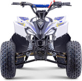 MINIQuad Infantil 125cc Gasolina automático con Marcha atrás, Azul, Carga máxima 120 kg (Solo para circuitos Cerrados)