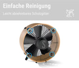 Stadler Form Ventilator Otto, aus Bambus, mit 3 Geschwindigkeiten, ideal im Sommer und fürs Schlafzimmer, Wohnzimmer und Büro geeignet, einfache
