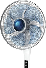 Rowenta VU5870 Standventilator Turbo Silence Extreme+ | Fernbedienung | 5 Geschwindigkeiten | Abschaltautomatik | Timer | Automatische Oszillation |