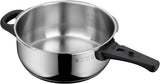 WMF Perfect One Pot Schnellkochtopf Induktion Set 2-teilig, Dampfkochtopf 4,5l, 3l, großes Kochsignal, 2 Kochstufen, abnehmbarer Deckelgriff, für alle