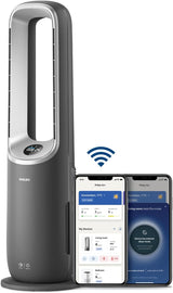 Philips Air Performer 3-in-1: Luftreiniger, Heiz- und Kühlgebläse - Reinigt 70 m², Entfernt 99,97% der Allergene und Schadstoffe. HEPA-Filter,