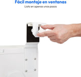 MEDION Smart Split Aire Acondicionado Caravana P502 (5000 BTU, 3 en 1, Refrigeración, Deshumidificación, Ventilador, hasta 12 m², ideal para caravanas