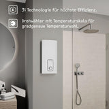 STIEBEL ELTRON Neueste Generation Elektronischer Durchlauferhitzer DHB 27 ST Trend, besonders energiesparend dank 3i-Technologie, gradgenaue