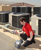 Portable Refrigerant Recovery Machine 115V, 60Hz, for Both Liquid and Vapor Refrigerant.