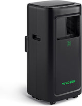 VIVOSUN Smart Klimaanlage, 7000 BTU, 4-in-1 Funktion mit Temperatur- & Feuchtigkeitssensor, Intelligente Fernbedienung, Ideal für Growzelte und