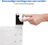 MEDION Smart Climatiseur Split P502 (5000 BTU, 3-en-1, Refroidir, Déshumidification, Ventilation, pour caravane, camping-car, kit de joint de fenêtre,