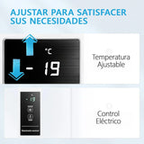 MIDEA Arcon Congelador Pequeño Horizontal de 99L, Motor Inverter, Control Electrónico de Temperatura, Tecnologia D-TYPE Tube, Cestas con Asa, Easy