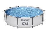 Piscinas portátiles elevadas redondas Bestway 56408 para niños y adultos (3,05 m x 76 cm)
