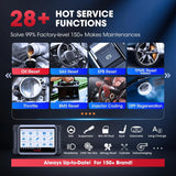 2024 Bidirectional Tool as MK808BT Pro MX808S M808Z, Function as MaxiCheck MX900, 28+ Service, Active Test, All System Diagnose, Injector Coding, FCA Autoauth Android 11