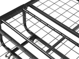 Sonnewelt Klappbett 90x200cm mit 13cm Dicke und Rollen