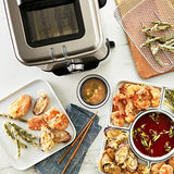 Ultimate Steel Deep Fryer with Basket 3.5 Liter Oil and 2.6 Pound Food Capacity